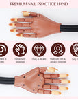 Saviland hand for nail practice