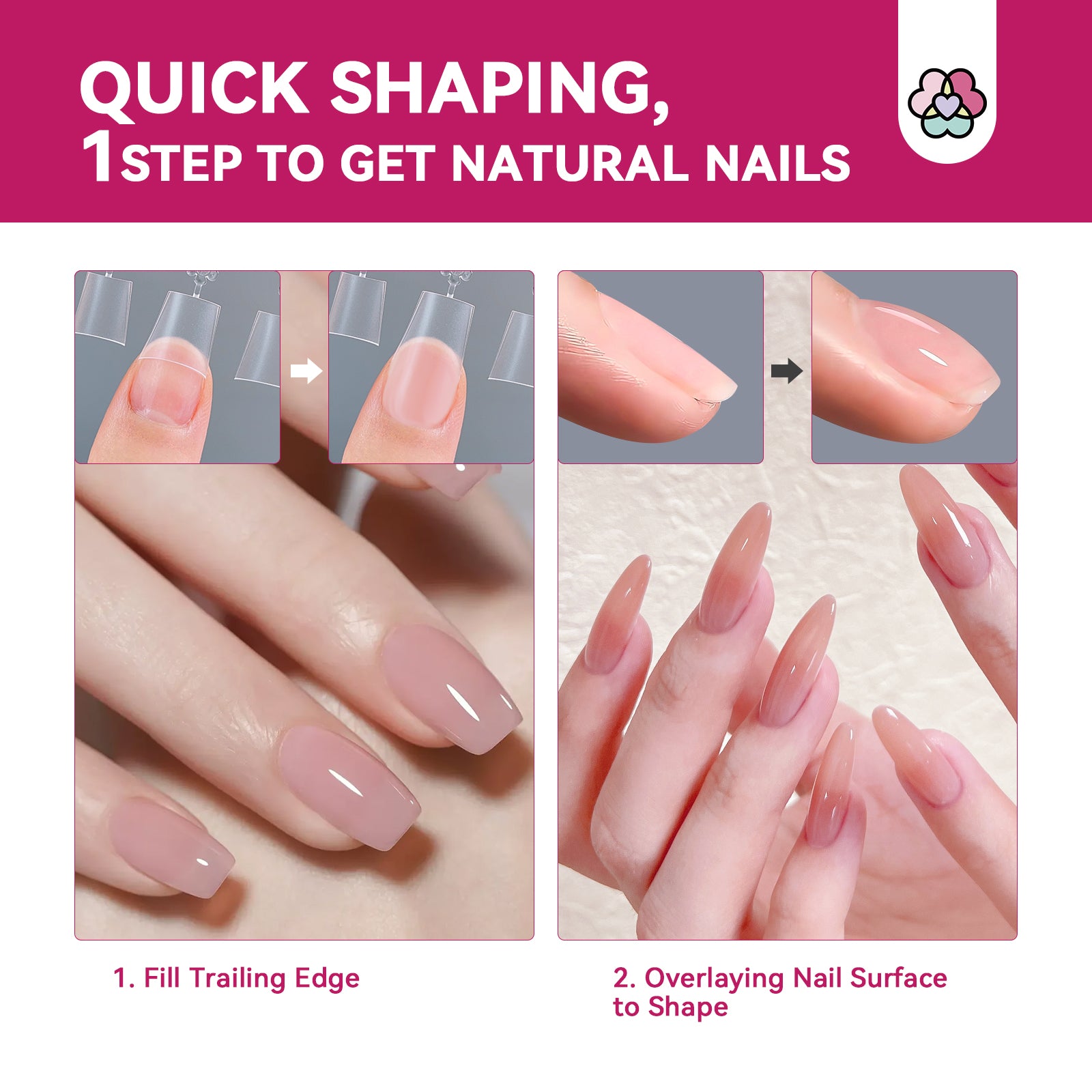 Builder Gel Kit with Nail Drill for Easy Nail Extensions