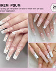 White French Gel Polish for Perfect Smile Lines in Seconds