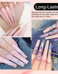 Nude Acrylic Powder for Natural-Looking Nail Extensions (Ships to US Only)