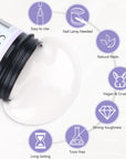 White Builder Gel for Strong Nail Extensions & Repair