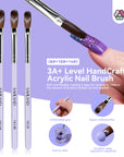French Nail Tips & Brush Kit for Easy Acrylic Extensions (Ships to US Only)