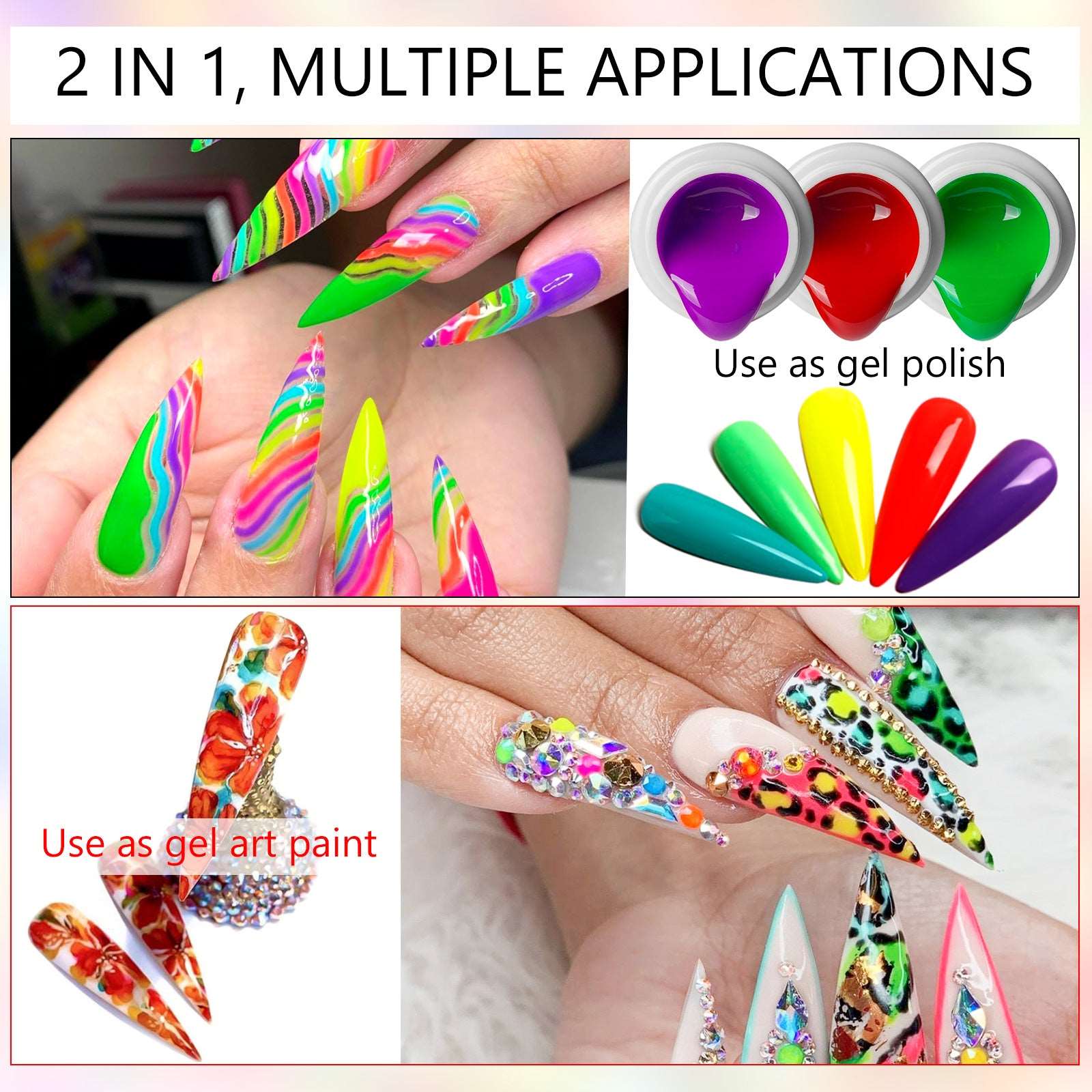 36 Colors Gel Nail Polish Paint kit
