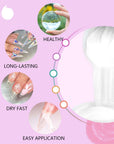 1pc 60g/2.1oz Dip Powder | Clear