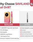 40000RPM Electric Nail Drill for Fast Acrylic Nail Removal