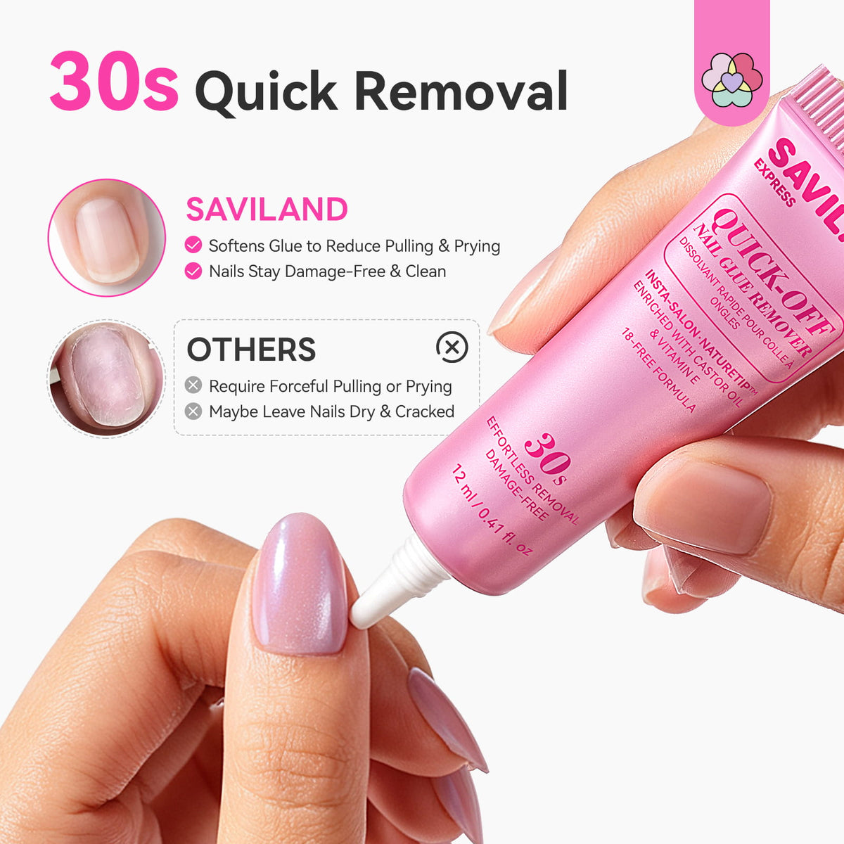 Semi-Solid Nail Glue &amp; Remover Kit (Ships to US Only)
