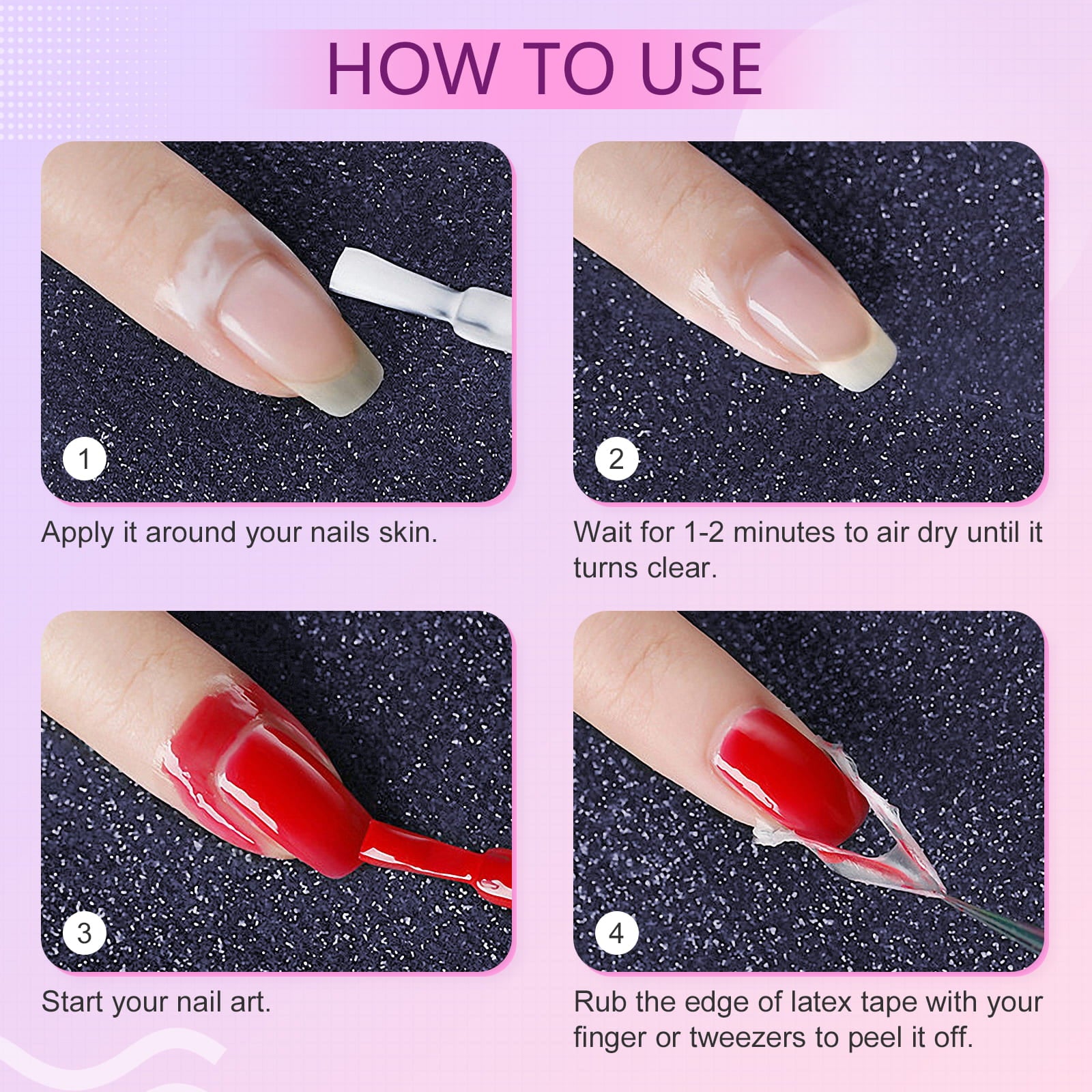 Mess-Free Nail Art Every Time  Peel-Off Liquid Latex Barrier