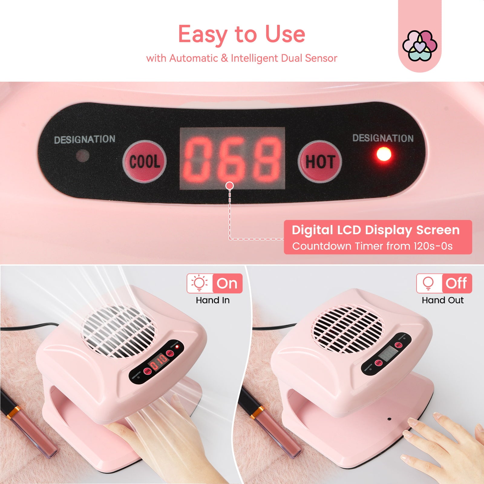 Dry Nails Faster Than Ever  Professional 300W Nail Dryer (Ships to US Only)