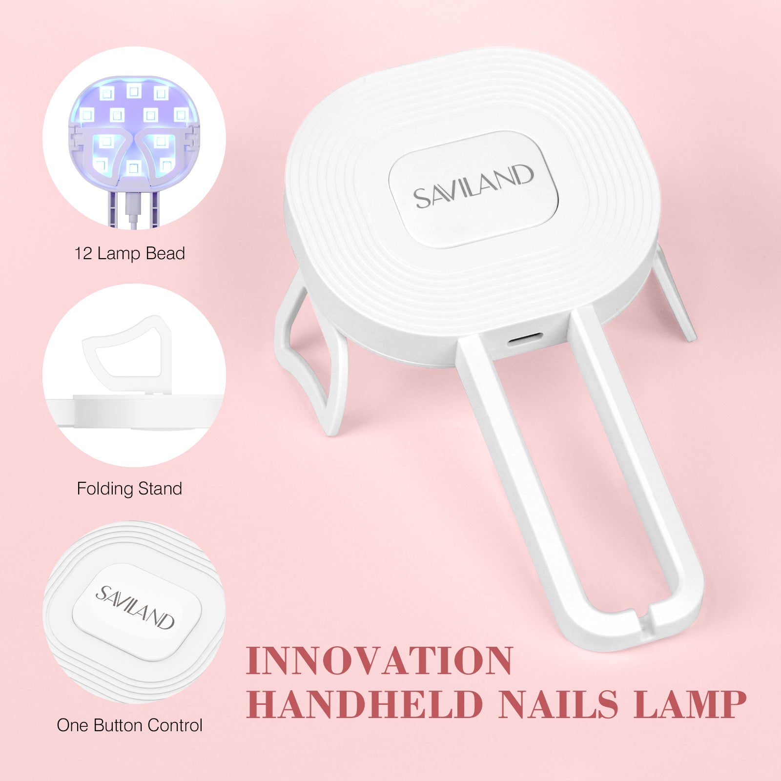 Gel Nail Extension Kit with Lamp &amp; Coffin Nail Tips (Ships to US Only)