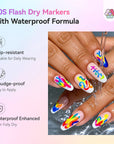 Create Stunning Nail Art in Seconds 24 Color Nail Art Pen Set (Ships to US Only)