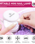 Builder Gel Kit with Nail Drill for Easy Nail Extensions