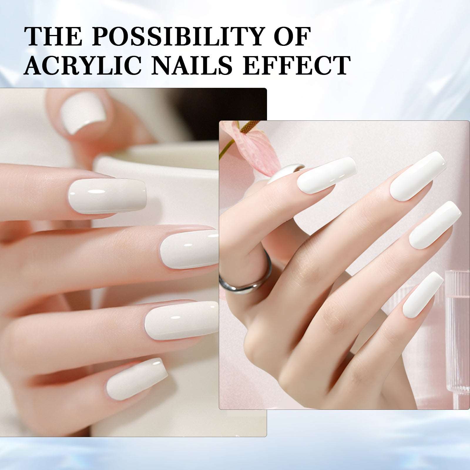 1pcs 150g White Acrylic Powder - 5.29OZ
