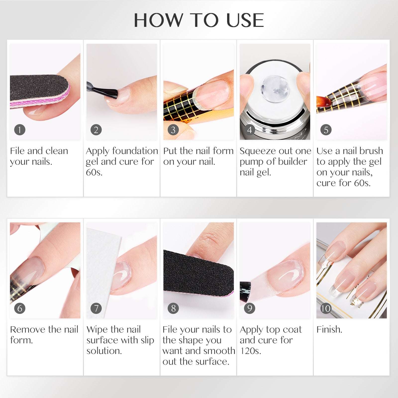 [US ONLY]Air Cushion Design - Builder Nail Gel