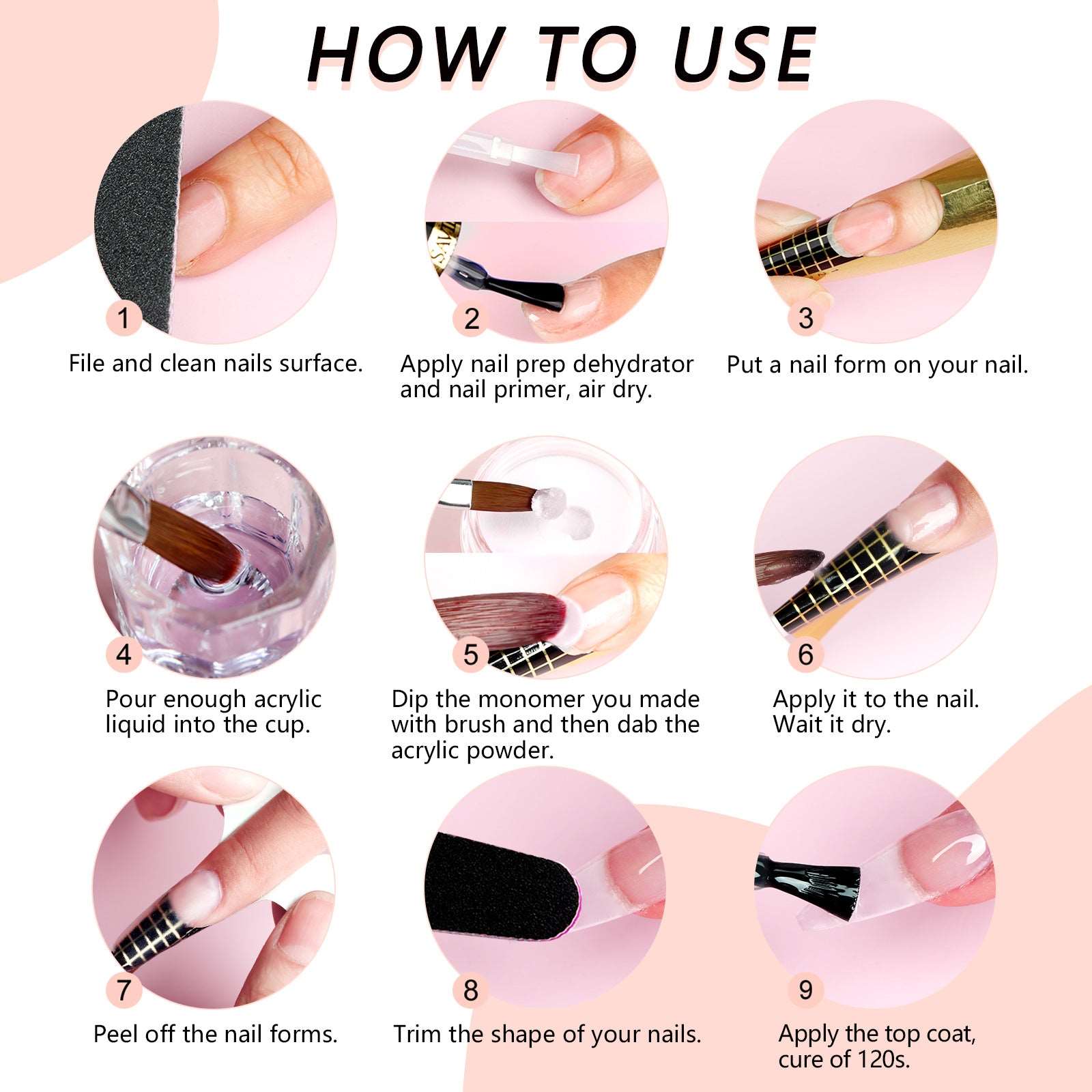 1pc 30g Acrylic Nail Powder
