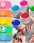 36 Colors Gel Nail Polish Paint kit