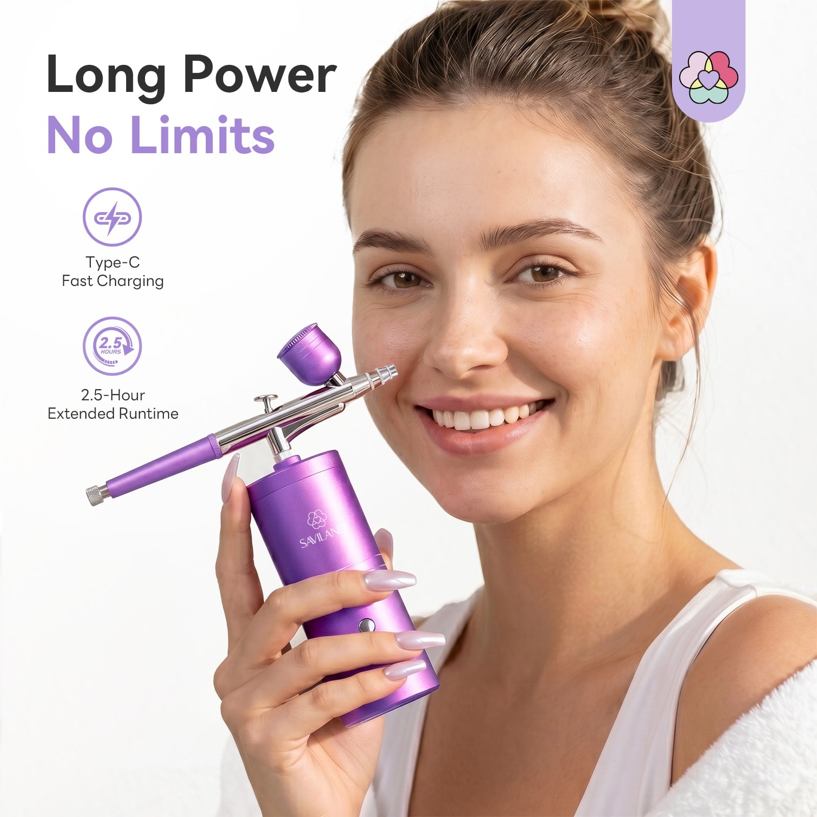 Dual-Mode Rechargeable Nail Airbrush Kit for Salon-Perfect Results
