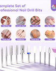 40000RPM Electric Nail Drill Kit for 30S Quick Removal (Ships to US Only)
