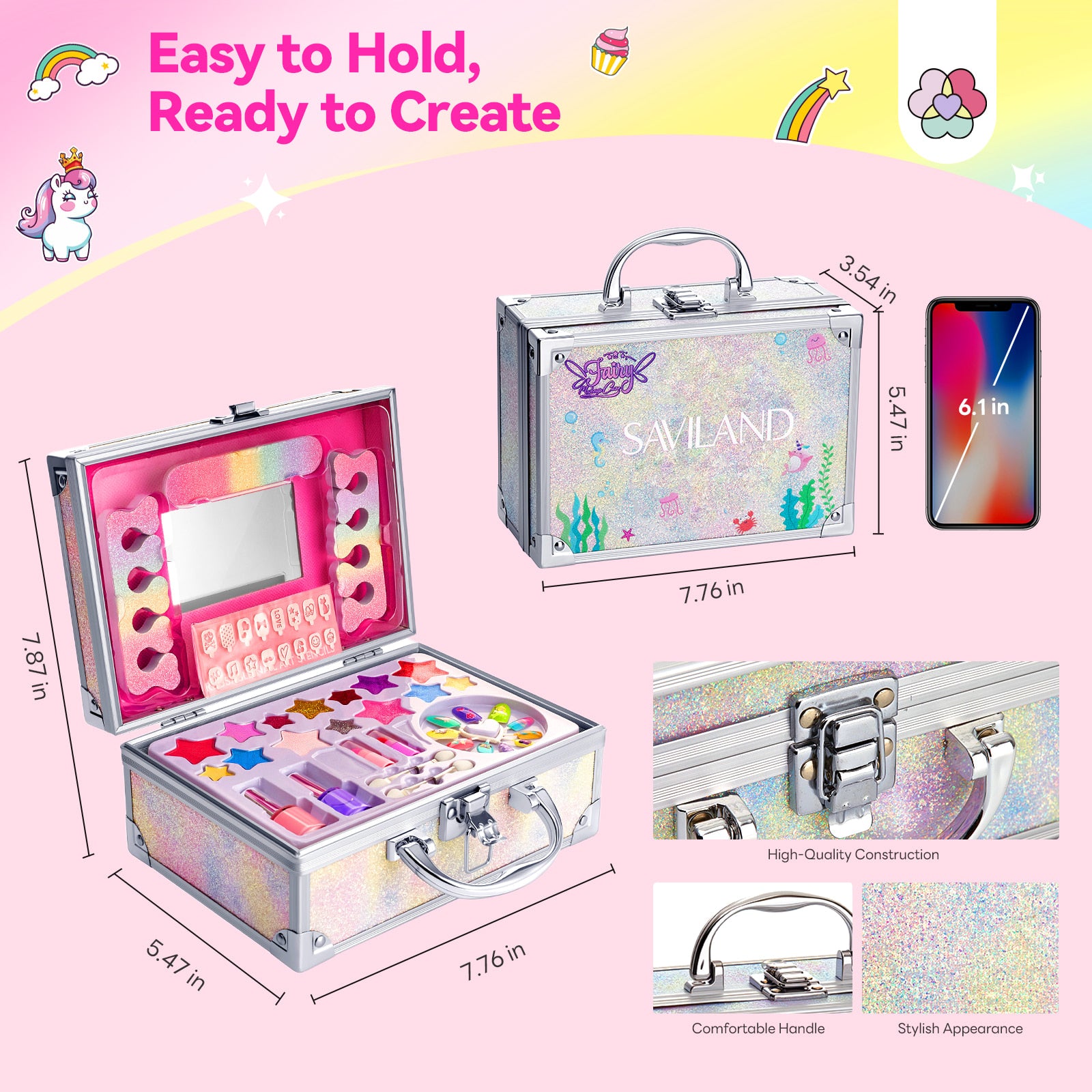 32-Piece Washable Kids Makeup Kit (Ships to US Only)
