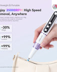 35000RPM Cordless Nail Drill with LED Display