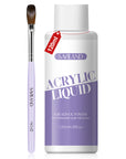 Acrylic Monomer & Brush Kit for Easy Nail Extensions