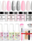 Keratin Dip Powder Nail Kit for Strong Healthy Nails