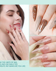 Gel Nail Kit with Lamp & 500 Stiletto Nail Tips (Ships to US Only)