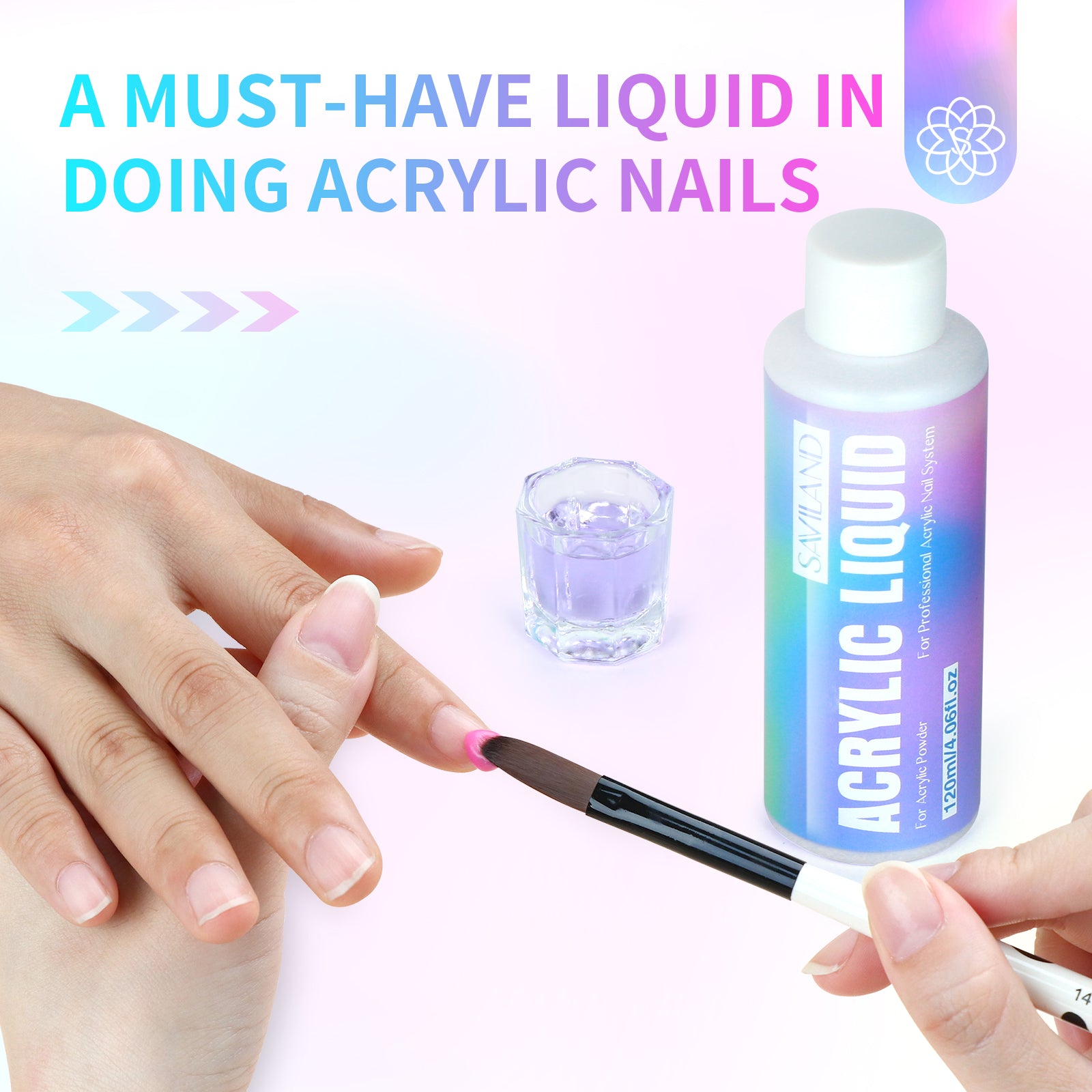 Professional Acrylic Liquid for Nail Extensions &amp; Sculpting (Ships to US Only)