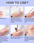 Cuticle Remover Kit For Nail Care