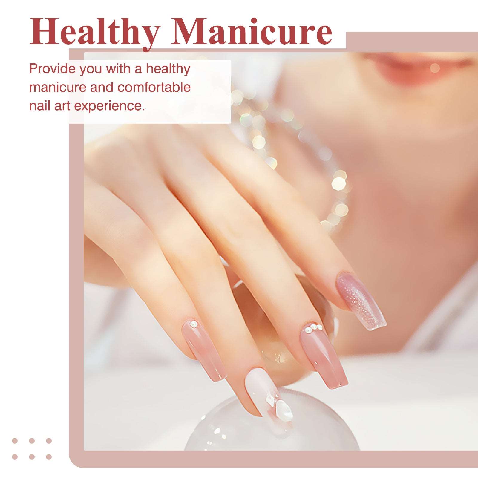 [US ONLY]42PCS - 32 Fall Colors Red Glitter Gel Polish Set