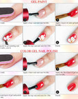 36 Colors Gel Nail Polish Paint kit