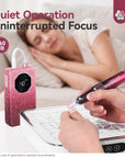 40000RPM Electric Nail Drill for 30S Fast Acrylic Removal