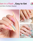 15-Color Sheer Cat Eye Poly Gel Kit (Ships to US Only)