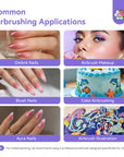 Professional 55 PSI Airbrush Machine Flawless Ombr | & Aura Nails