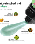 4-Color HEMA-Free Cat Eye Poly Gel Extension Kit
