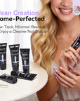 6-Color Cat Eye Poly Gel Kit with Castor Oil (Ships to US Only)