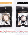 6 Jars Holographic Gold Chrome Nail Powder
