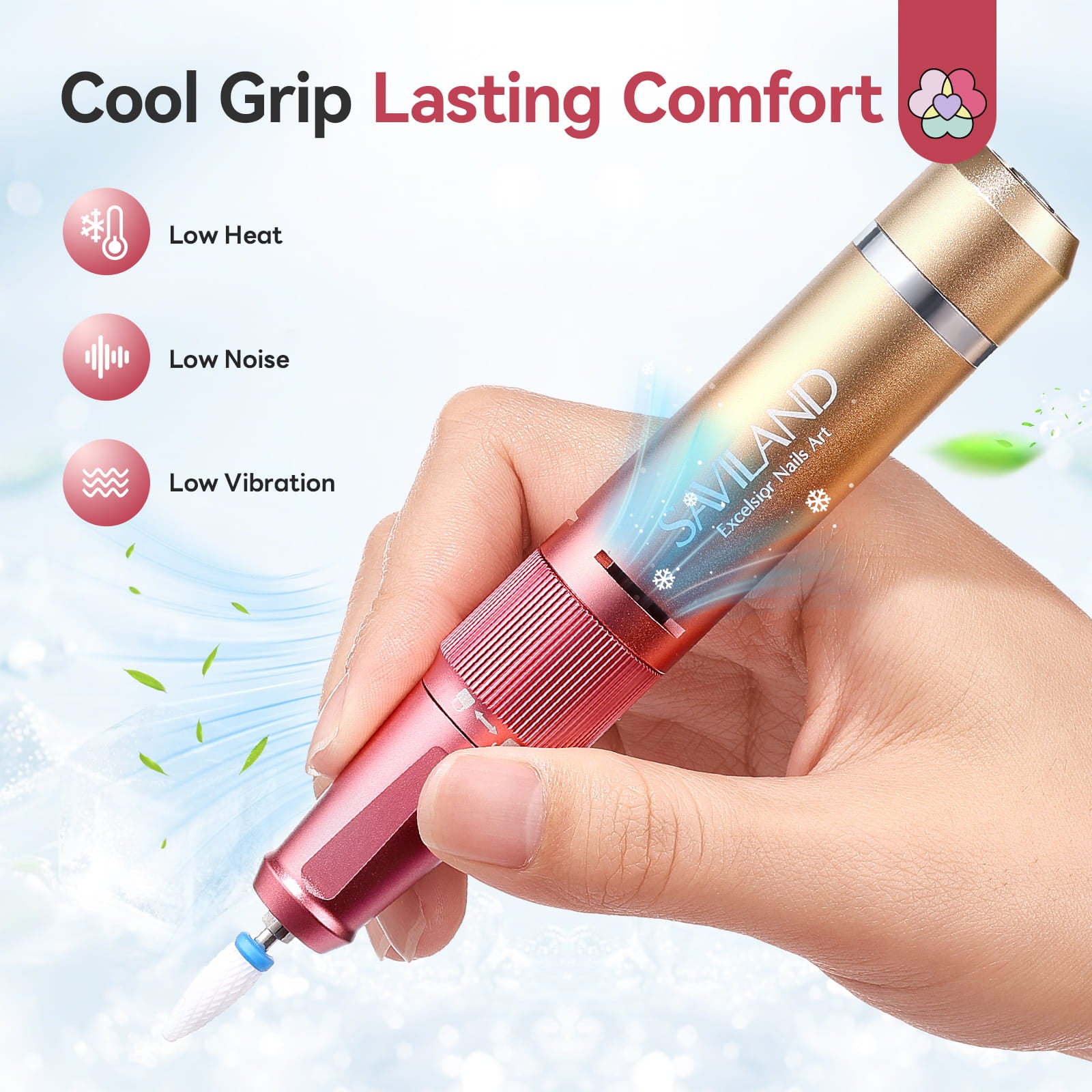 40000RPM Electric Nail Drill for Fast Acrylic Nail Removal