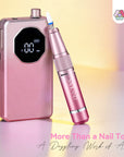 40000RPM Professional Nail Drill for 30S Fast Acrylic Removal