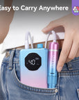 White 40000RPM Electric Nail Drill Machine for Salon Manicures (Ships to US Only)