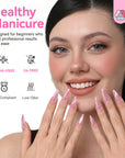 4-Color Pink Cat Eye Poly Gel Extension Kit (Ships to US Only)