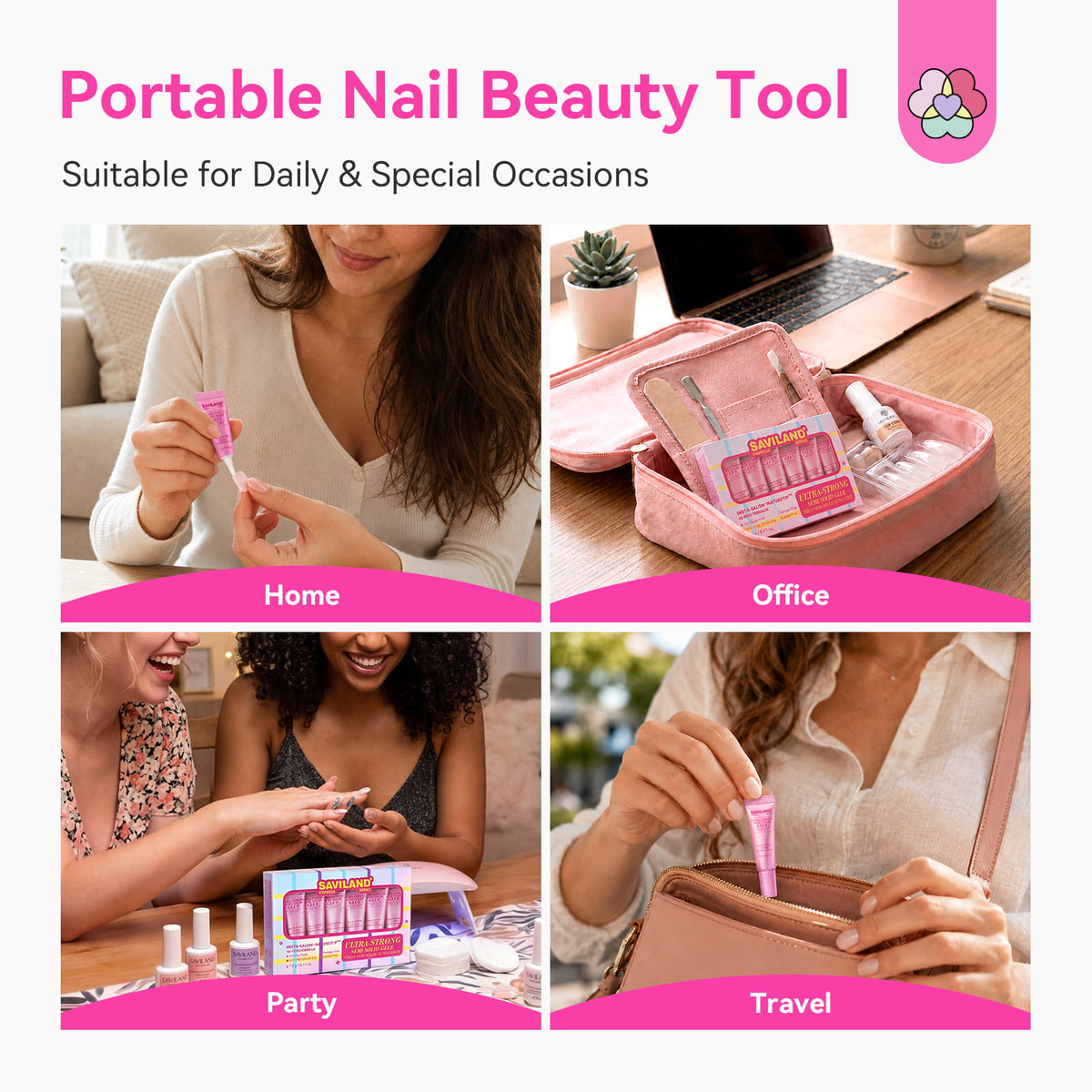 No-UV Semi-Solid Nail Glue for Press-Ons (Ships to US Only)