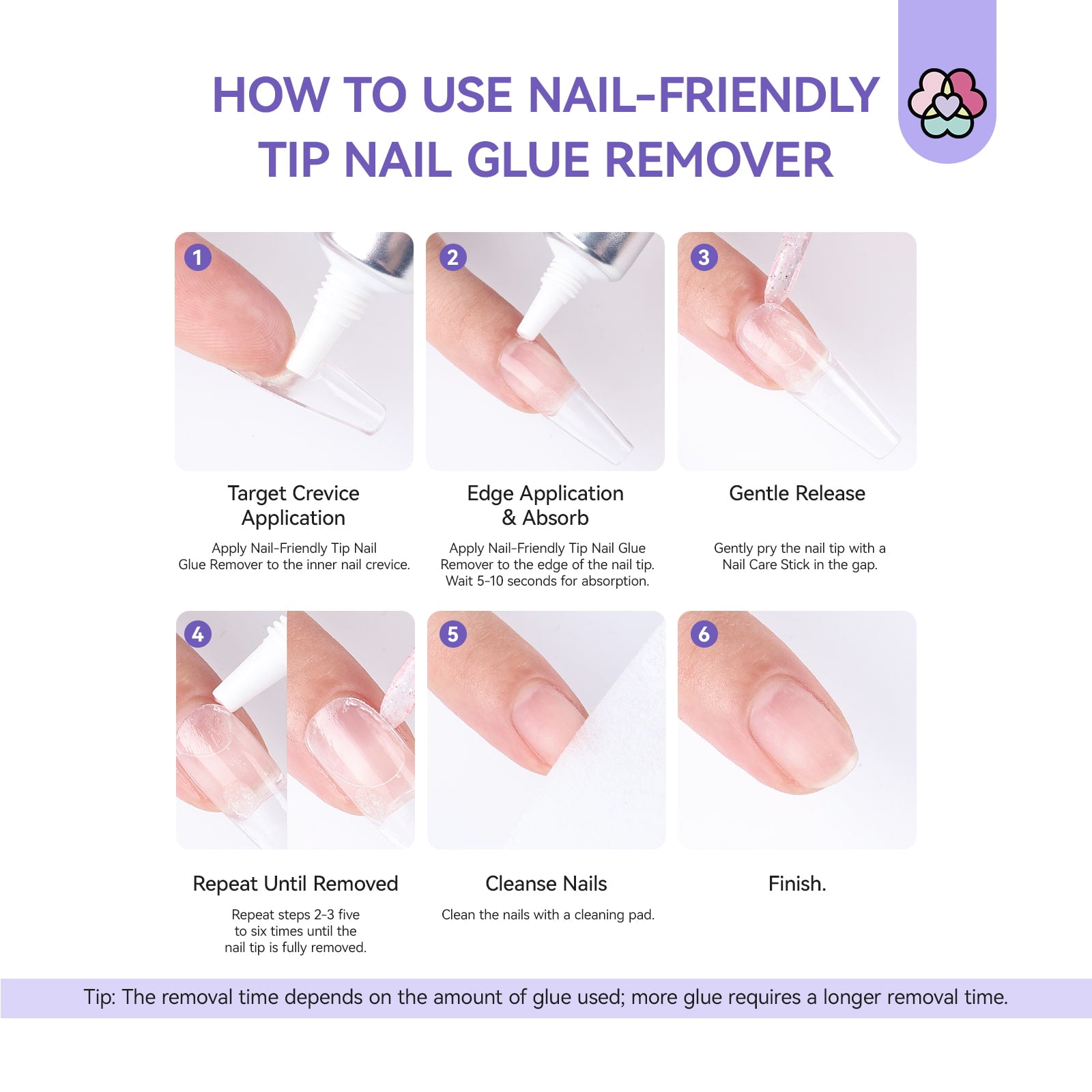 Strong Hold Without UV  30-Day Press-On Nail Glue Gel (Ships to US Only)