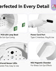 2-in-1 Cat Eye Magnetic UV Nail Lamp – 10s Flash Cure