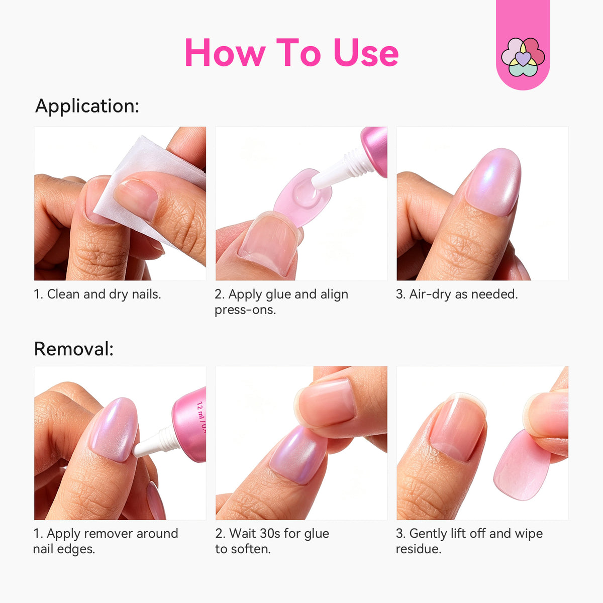 Semi-Solid Nail Glue &amp; Remover Kit (Ships to US Only)