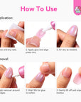 Semi-Solid Nail Glue & Remover Kit (Ships to US Only)