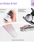 2-Pack White Airbrush Gel Nail Polish 20ml (Ships to US Only)