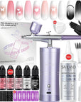 7-in-1 Airbrush Nail Art Kit for Instant Salon Results