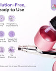 6 Velvet Cat Eye Airbrush Gels for Magnetic Nail Art