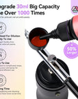 Dark Nude Airbrush Gel for Flawless Ombre Nail Art