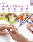 7-in-1 Airbrush Nail Art Kit for Instant Salon Results